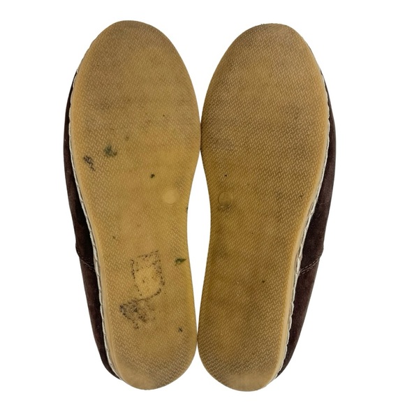 Charix Safari Women's Handmade Leather Slip On
Loafer Dark Brown Suede Feel - Picture 9 of 10